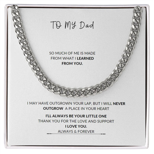 For Dad | Cuban Link Chain
